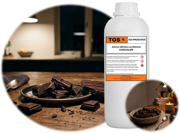 AIN Chocolate Ultra - Aroma Idêntico ao Natural líquido - Termoestável, Termoresistente
