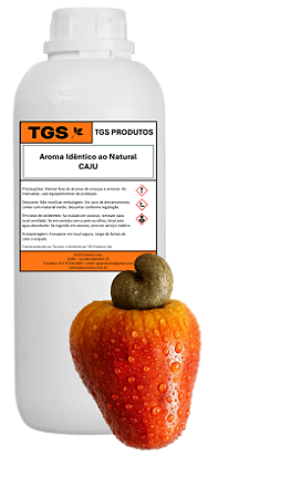 AIN Caju - Aroma Idêntico ao Natural líquido