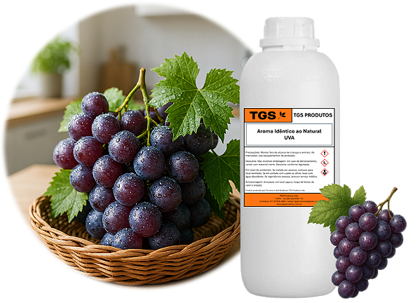 AIN Uva Plus - Aroma Idêntico ao Natural líquido