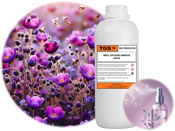Essência Refil Kayak para Difusor Varetas (Pronta para uso em até 8 m²)