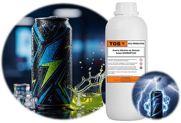 AIN Sabor Energético Plus - Aroma Idêntico ao Natural líquido