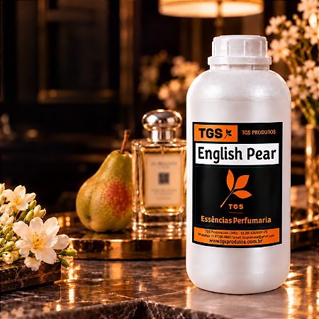 Essência English Pear & Fressia para produzir Perfumes & Body Splash