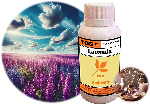Essência Refil Lavanda para Difusor Varetas (Pronta para uso em até 8 m²)