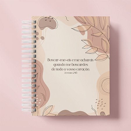 Caderno de Orações - Boho Marrom