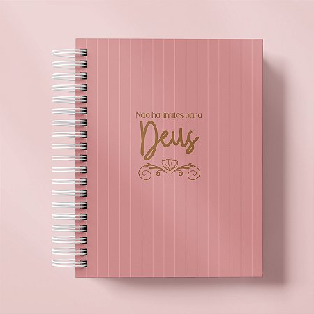Caderno Devocional - Giz Rosa