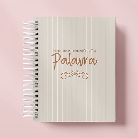 Caderno de Orações - Giz Cinza