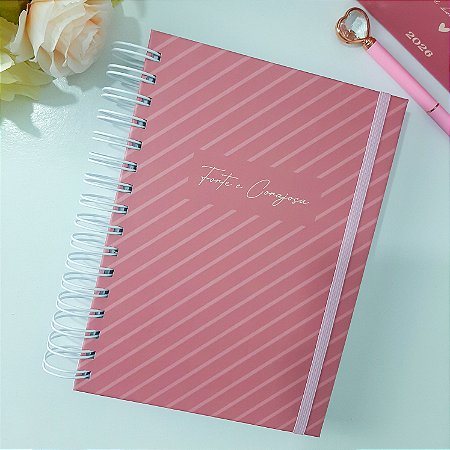 Agenda 2026 com Versículos | Agenda Personalizada | Agenda Cristã Feminina