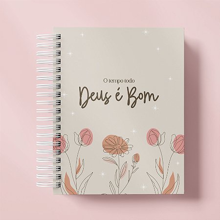 Agenda 2026 com Versículos | Agenda Personalizada | Deus é bom