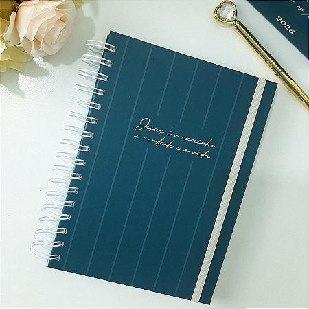 Agenda 2026 Personalizada | 2 Dias por Página | Feminina