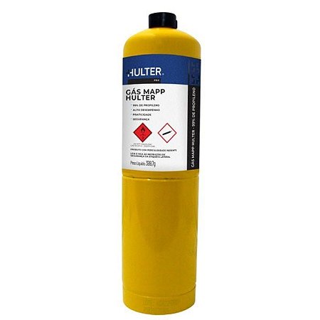 Cartucho Gás Mapp para Maçarico 400g Hulter