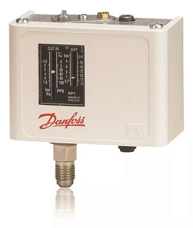 Pressostato Baixa Automático Kp1 - Danfoss - 060-110191