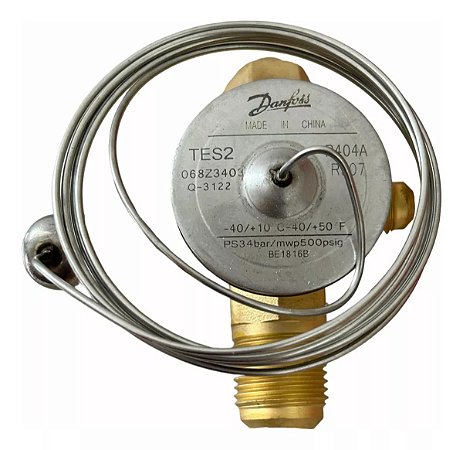 Corpo Válvula Expansão Danfoss 3/8 X 1/2 Rosca Para R404A 068Z3403 ( TES2 )