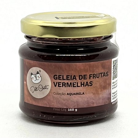Geléia de Frutas Vermelhas 160g - Deli Chat