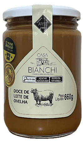 Doce de Leite 660g - Casa Bianchi
