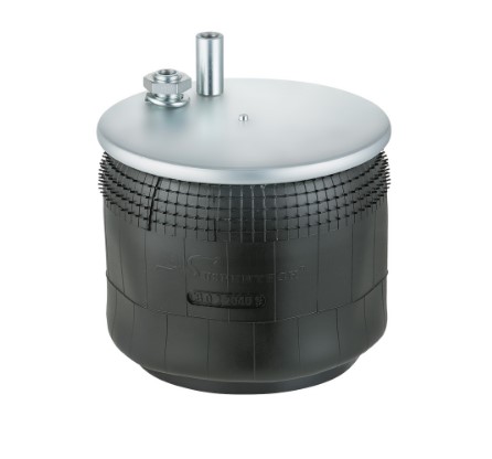 MOLA PNEUMÁTICA SUSPENSÃO EIXO  COM BASE MERCEDES-BENZ AXOR  ST352 (A9583200421)