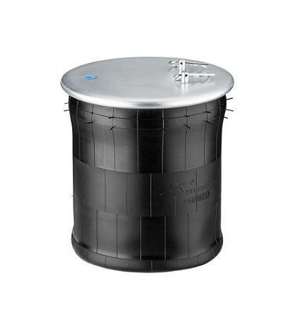 MOLA PNEUMÁTICA SUSPENSÃO EIXO TRAÇÃO E TERCEIRO EIXO  C/ BASE SCANIA SÉRIE 5 E 6  ST032 (1903608)