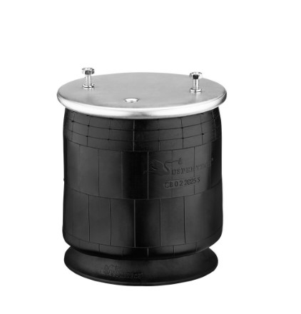 MOLA PNEUMÁTICA SUSPENSÃO TERCEIRO   EIXO  COM BASE SCANIA SÉRIE 4, 5 E 6 ST030 (1865759)