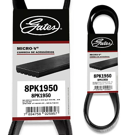 CORREIA 8PK1950 DELIVERY 5140E/8150E MWM GATES