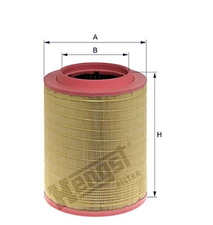 FILTRO AR  VOLVO  FH12 400/ FH12 440/ FH12 520 2010  21115483 ( E1024L)