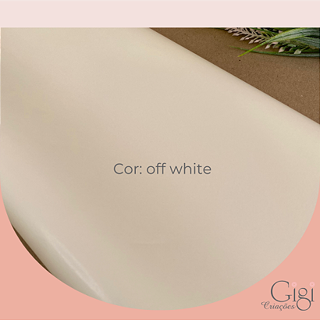 Papel de seda off white