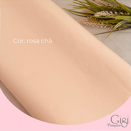 Papel de seda rosa chá
