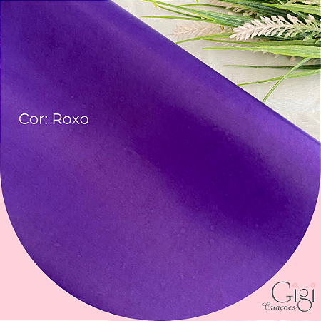 Papel de seda roxo