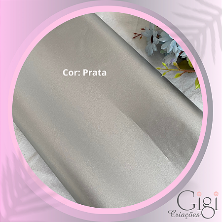 Papel de seda prata