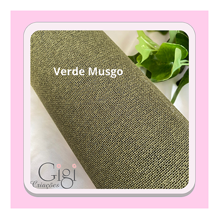 Tela escócia verde musgo