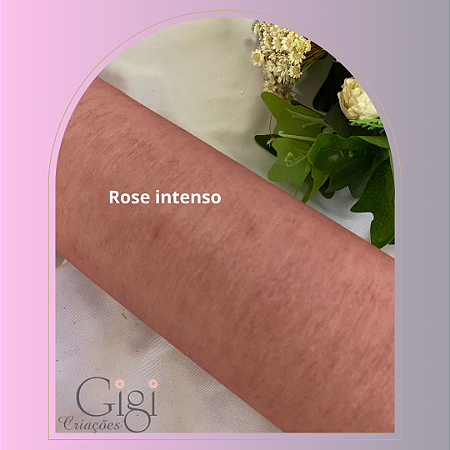 Tecarte ou viscose têxtil rose intenso