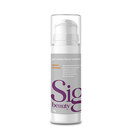 Gel Creme Facial Nano Retinol 30g