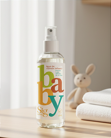 Agua de Colônia Infantil Baby 60ml