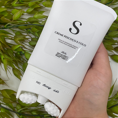 Creme Colo e Pescoço com Massageador