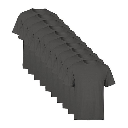 Kit 10 Camisetas SSB Brand Masculina Lisa Premium 100% Algodão