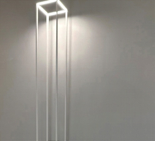 COLUNA LAMP PRETO 3000K 4W BIVOLT IP20
