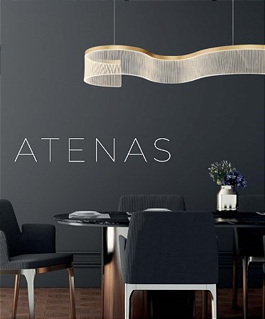 PENDENTE ATENAS 37W 1762LM 3000K 150CM