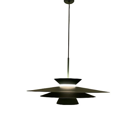 Pendente Tule 3 pecas diam 50cm