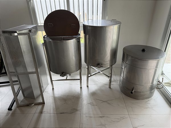 Kit premium apicultura inox 304