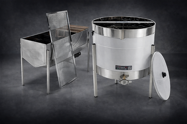 Centrifuga elétrica 32 quadros + mesa desoperculadora 32 quadros