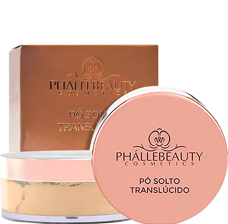 Pó Solto Facial Translúcido Controle do Brilho 10g - Phállebeauty
