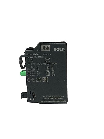BLOCO CONTATO BCFL10 WEG
