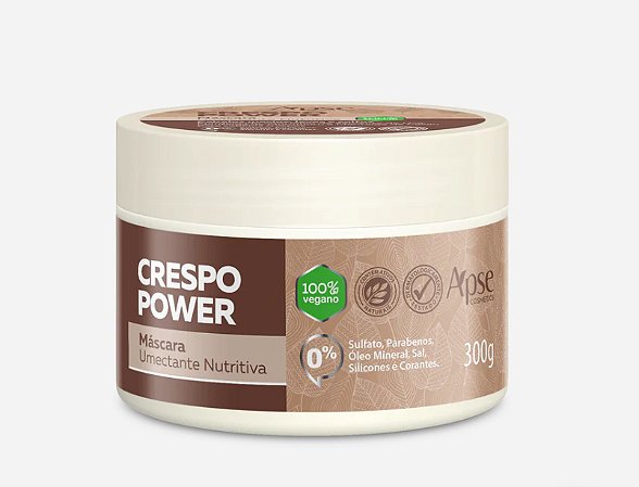 Máscara Umectante Nutritiva Crespo Power- 300g- Apse