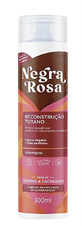 Shampoo Reconstrução Tutano Negra Rosa-300ml