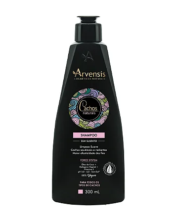 Shampoo Cachos Naturais 300ml- Arvensis