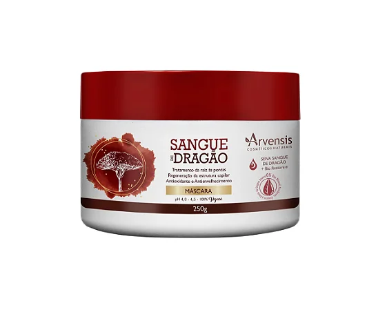 Máscara Capilar Sangue de Dragão- 250g Arvensis