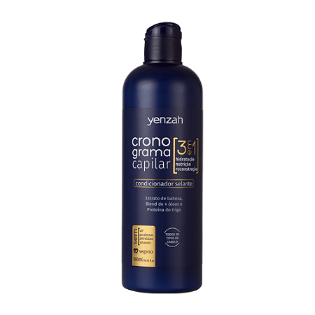 Condicionador Selante Yenzah Cronograma Capilar 3 em 1 - 500ml