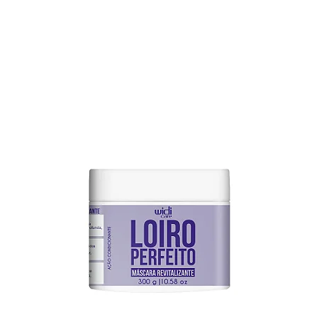 Máscara Revitalizante Loiro Perfeito 300g- Widi Care
