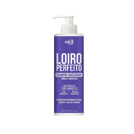 Shampoo Matizador Loiro Perfeito 300ml- Widi Care