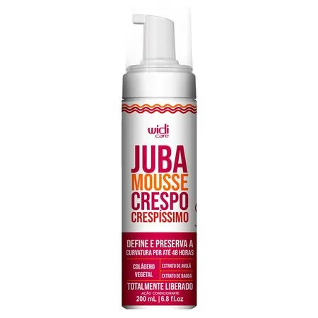 Juba Mousse Finalizador Crespo Crespíssimo 200l- Widi Care