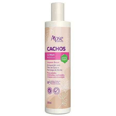 Co-Wash Limpeza Suave Apse Cachos Nutritivo 300ml