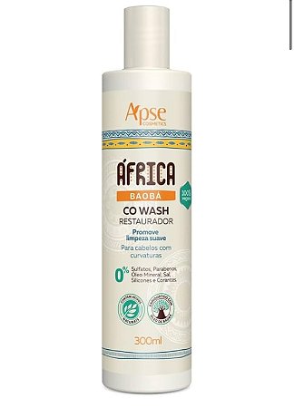 Co Wash Restaurador Limpeza Suave África Baoba Apse 300ml